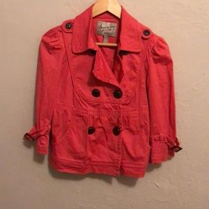 American rag coral blazer